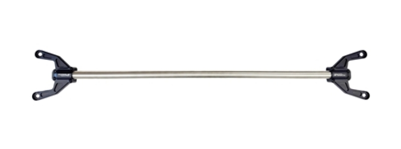 Subaru WRX Shock Tower Brace - Rear - Torque Solution - TQS Billet - Titanium Brushed / Raw - `22-`27